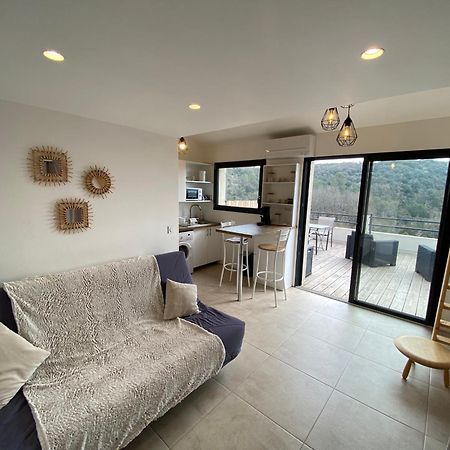Studio Au Calme, Grande Terrasse Avec Vue Vallee Ginasservis Экстерьер фото